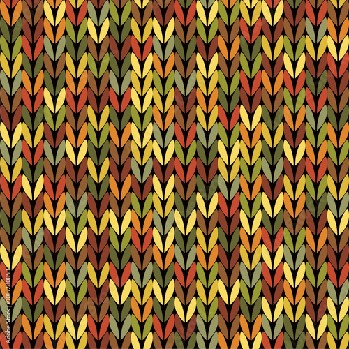 Knitted background pattern wallpaper knitting decorative print handmade textile knitting handiwork