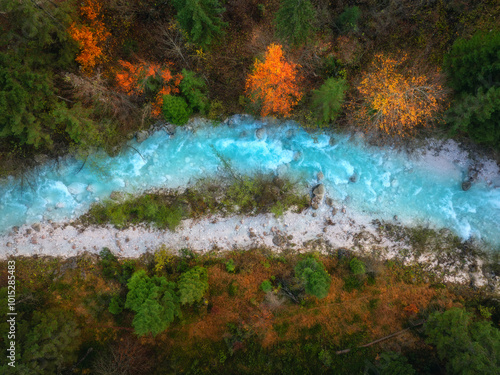 Aerial view of beautiful mo...