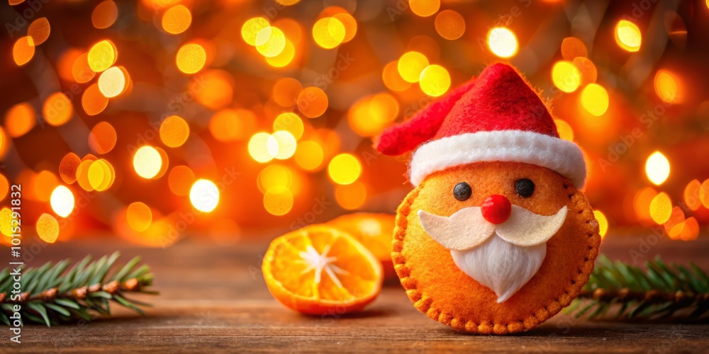 Warm orange felt texture serves as a perfect backdrop for seasonal celebrations, enhancing the festive atmosphere and inviting warmth and joy to Warm orange felt texture serves as a perfect backdrop for seasonal celebrations, enhancing the festive atmosphere and inviting warmth and joy to