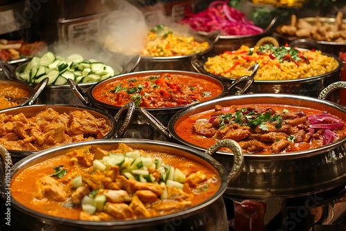 Wallpaper Mural Delicious curry dishes  Torontodigital.ca