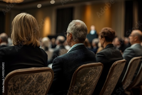 Audience at a conference