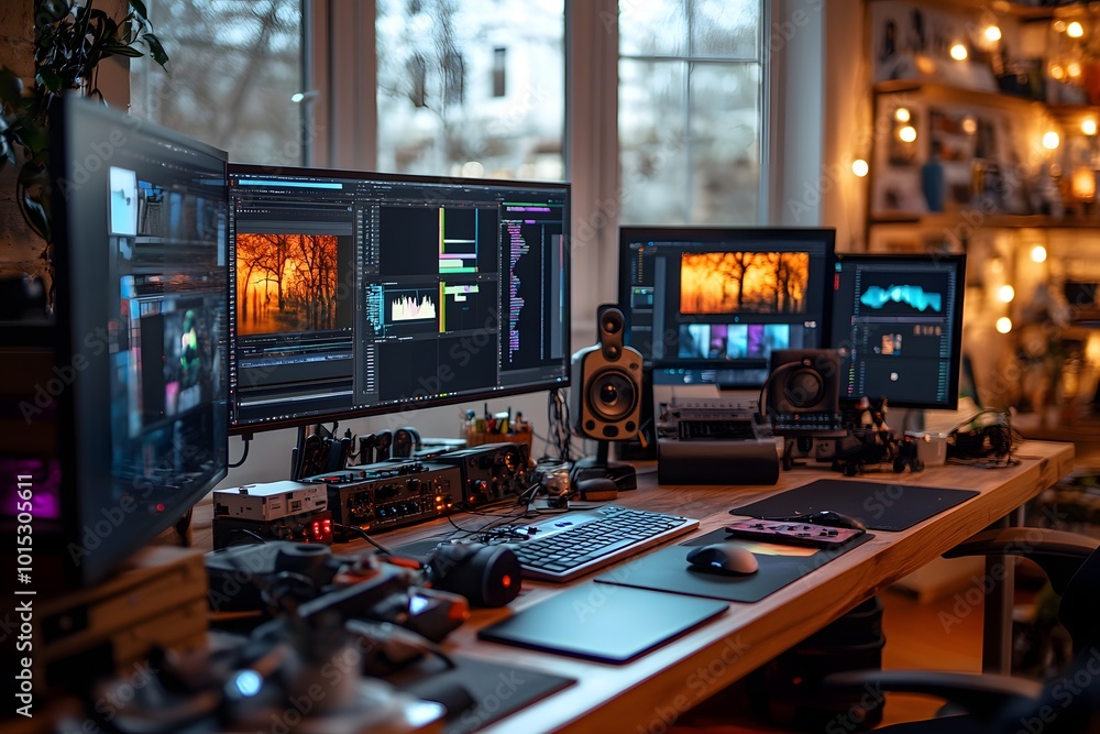 Digital content creation workspace Digital content creation workspace