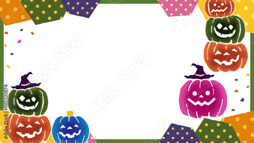 ハロウィンパーティーフレーム