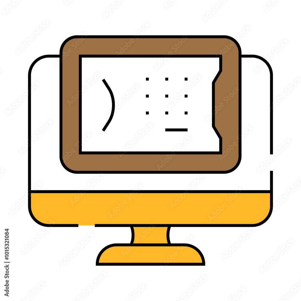 digital bank safe line icon vector. digital bank safe sign. isolated symbol illustration digital bank safe line icon vector. digital bank safe sign. isolated symbol illustration
