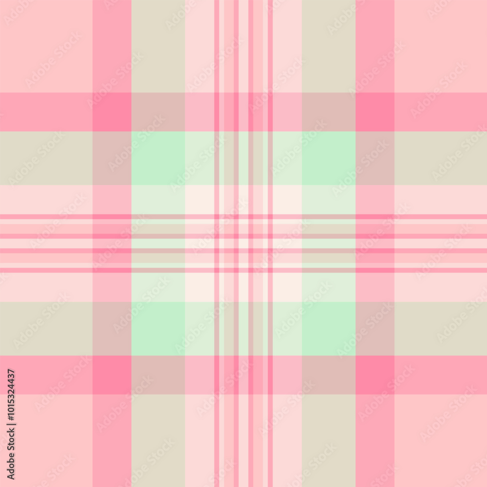 Romantic plaid background tartan, soft texture textile seamless. School pattern fabric vector check in light and red colors. Romantic plaid background tartan, soft texture textile seamless. School pattern fabric vector check in light and red colors.