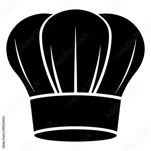 
Simplistic chef hat icon vector, ideal for branding, kitchen decor, and merchandise prints like mugs or books. Easily customizable for any project.