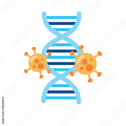 virus viral cells and dna structure