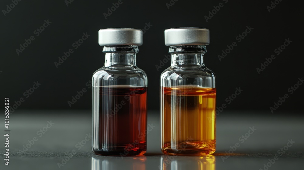 Medical vials. Pharmacy