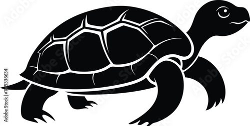 Turtle silhouette vector art.eps