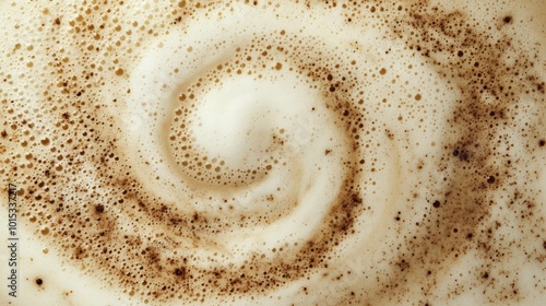 Swirling Foam Texture Abstract Background