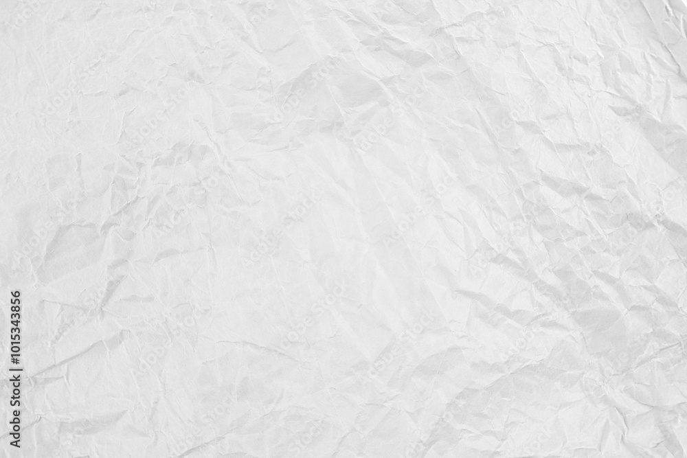 Obraz premium Gray crumpled paper texture pattern. Rough grunge old blank.