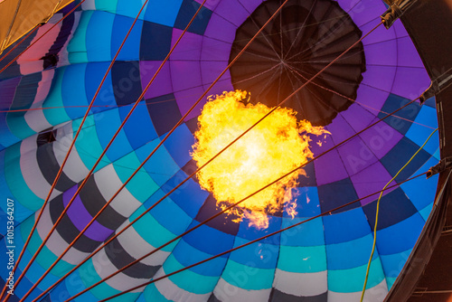 Obraz na płótnie Hot Air Balloon Festival Albuquerque w salonie