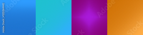 Abstract halftone pattern collection