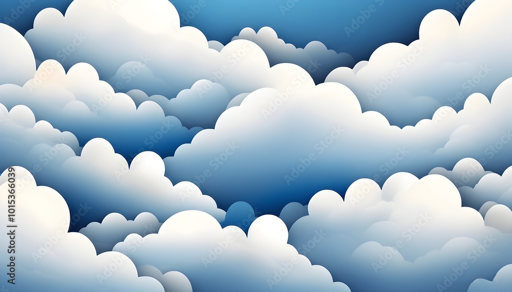 dreamy cloud frame in soft blue and gold perfect for text dreamy cloud frame in soft blue and gold perfect for text