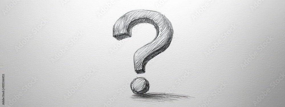 question mark on a white background. Selective focus question mark on a white background. Selective focus