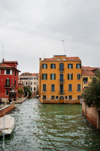 Wallpaper Mural Vivid Buildings Along a Quiet Canal in Venice, Italy.
Colorful buildings lining a serene Venetian canal, showcasing charming architecture and tranquil waterway scenery. Torontodigital.ca