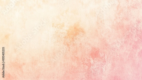 Blend of peach and pink hues in a warm, inviting background. Soft gradient with vintage charm and modern twist. Ideal for creative projects. Watercolor splatter for a dreamy look