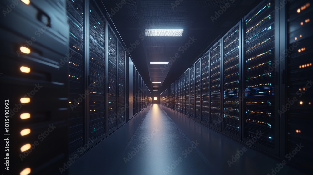 An AI Data Center with high quality resolution, 4K, simple, creative illustration, and modern design. An AI Data Center with high quality resolution, 4K, simple, creative illustration, and modern design.