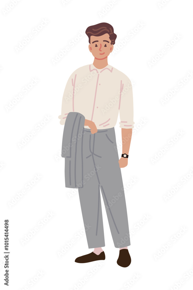 entrepreneur man character cartoon entrepreneur man character cartoon