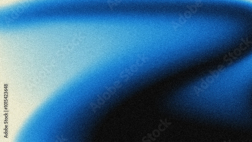 Abstract background grainy texture. Wallpaper. Blue gradient mix horizontal background.