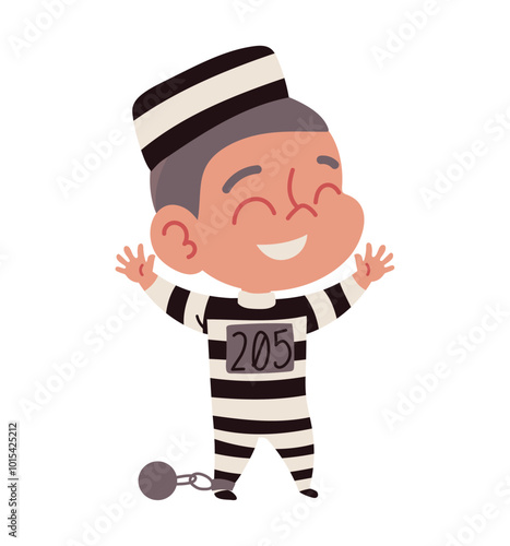prisoner boy disguise for halloween