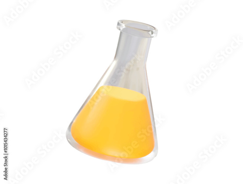 Laboratory test tube icon illustration