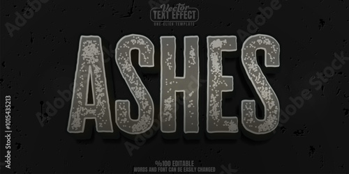 Legend editable text effect, customizable mythical and hero 3d font style