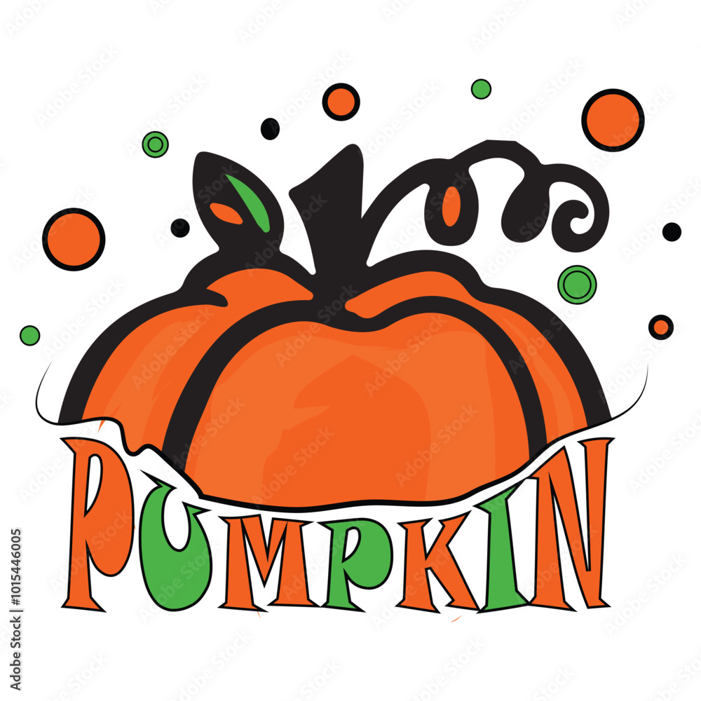 Pumpkin Vector Design | Halloween shirt Design | Eps File Pumpkin Vector Design | Halloween shirt Design | Eps File
