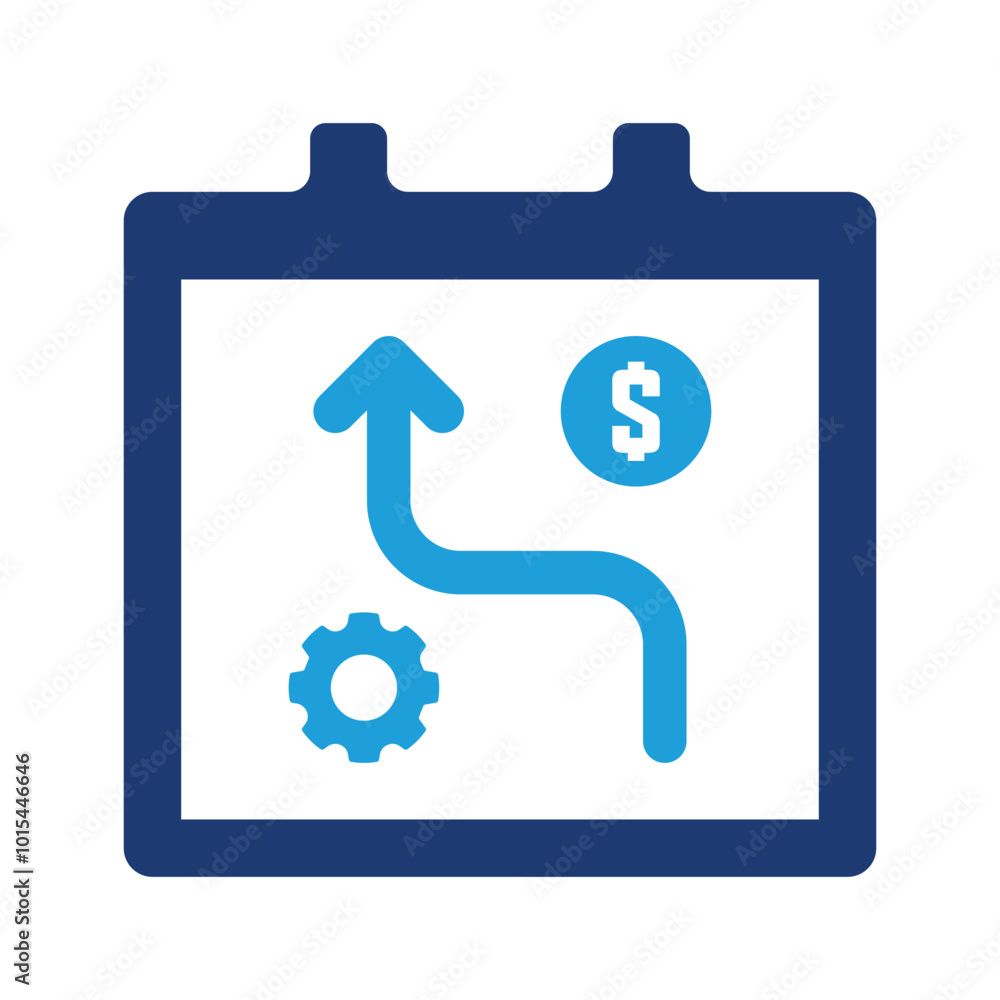 Obraz premium Business plan icon