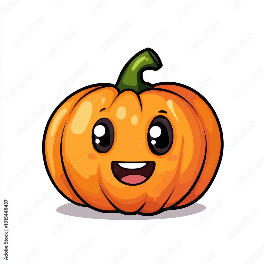 custom made wallpaper toronto digitalHalloween holiday carved pumpkin isolated over white background closeup view