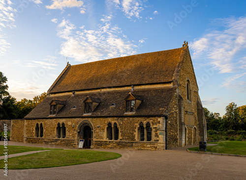 View of Oakham, a market town and civil parish in Rutland in the East Midlands of England photo