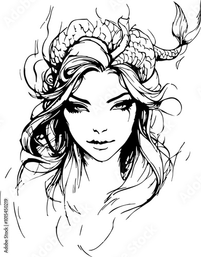 Malbuch, Sketch, Vektorgrafik, illustration, graphic, silhouette, graustufen