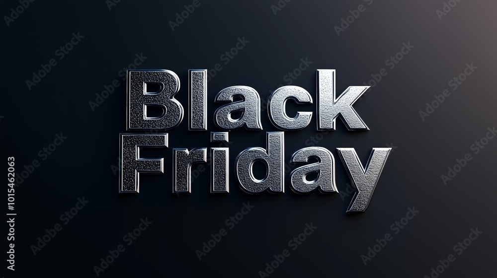 Fototapeta premium Metallic lettering 