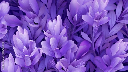 Lavender flowers in abstract background image with free space. Neural network ai generated art