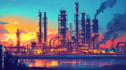 An analysis of the competitive landscape in the chemical industry.