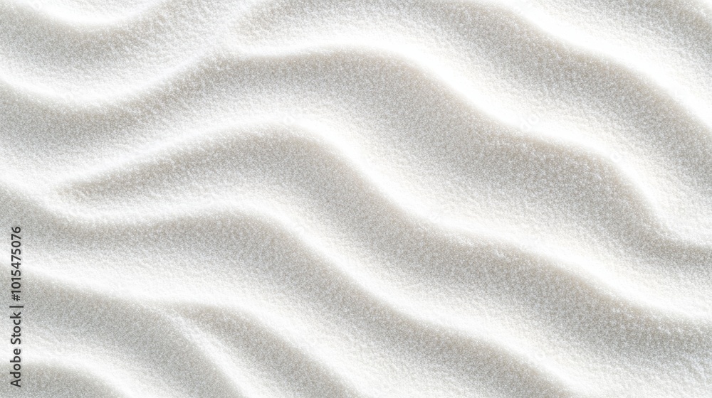 Fototapeta premium Delicate White Sand Patterns Close-Up Revealing Natural Textures and Shapes for Coastal Aesthetic and Beach Photography Inspiration in Nature Background