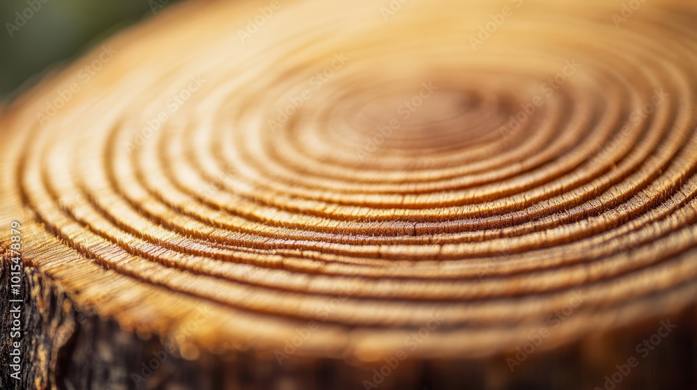 Growth rings on tree trunk. Closeup trunk texture Growth rings on tree trunk. Closeup trunk texture