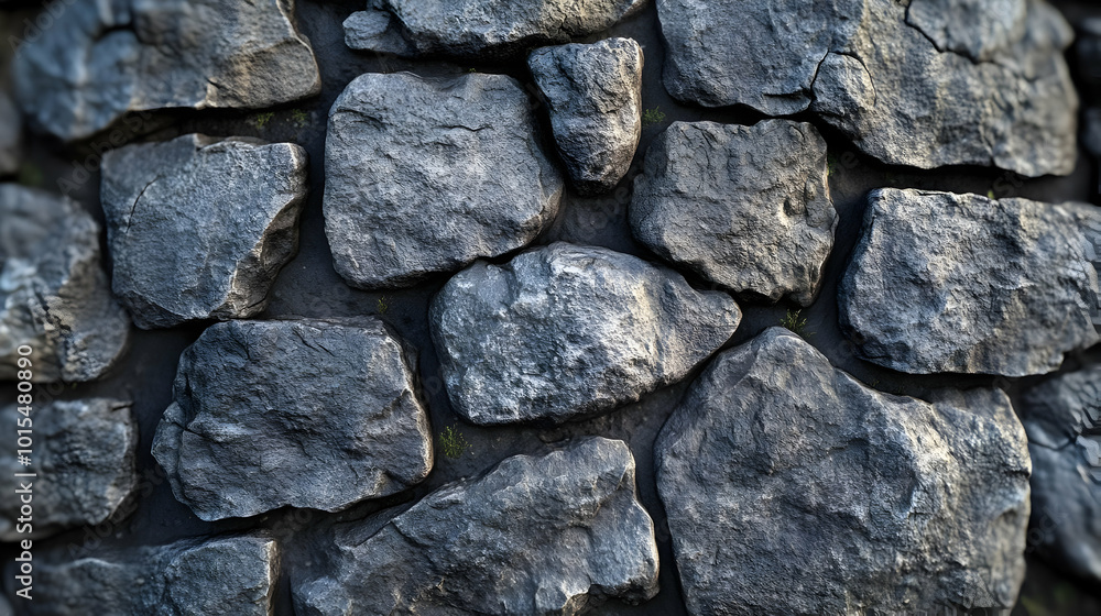 Stone Wall Texture - 3D Illustration Stone Wall Texture - 3D Illustration
