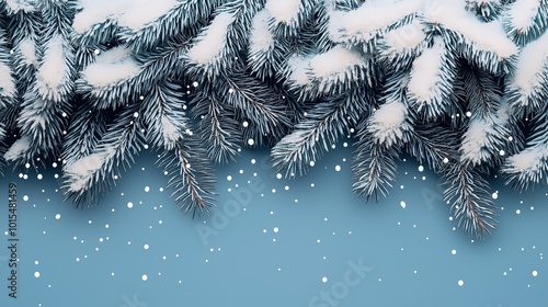 winter background with snow...