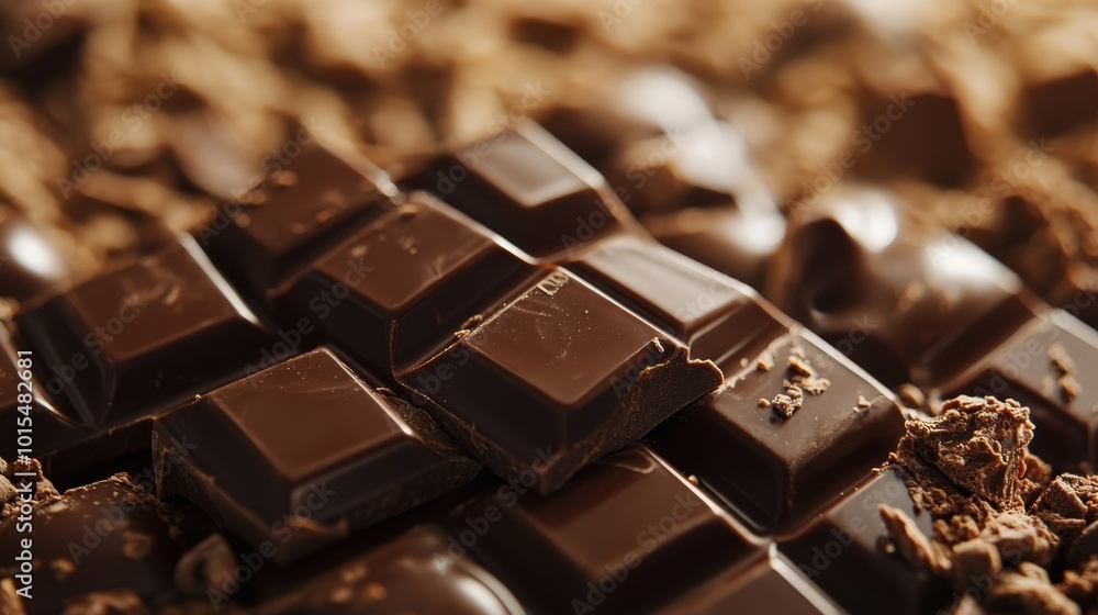 Delicious chocolate background Delicious chocolate background