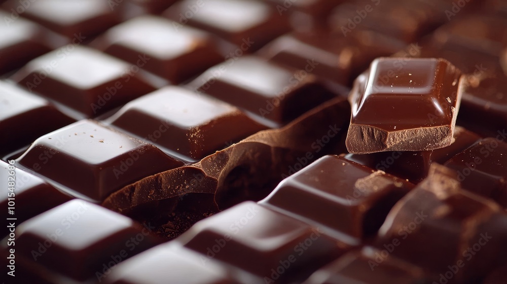 Delicious chocolate background Delicious chocolate background
