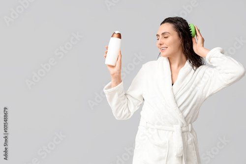 Beautiful young woman with ...