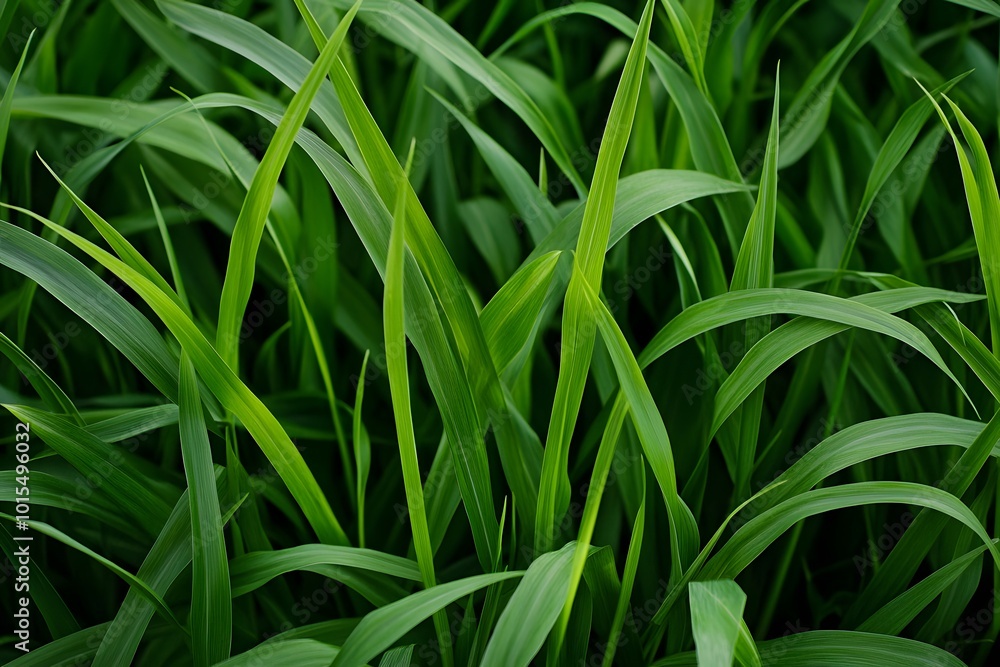 Green Grass Blades Green Grass Blades