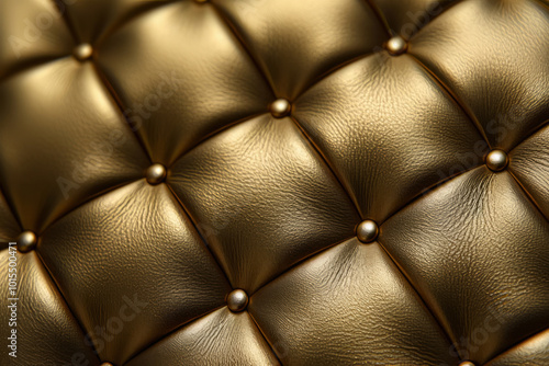 Processed collage of furniture upholstery with deep diamond pattern and buttons texture photo