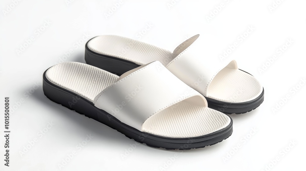 Stylish sandal shoes displayed on white background perfect for summer fashion casual elegance footwear trends and comfortable summer wear Stylish sandal shoes displayed on white background perfect for summer fashion casual elegance footwear trends and comfortable summer wear