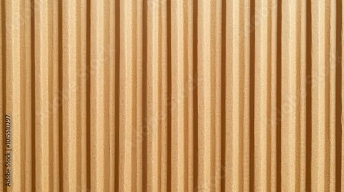 Textured kraft cardboard background with vertical lines for creative design packaging and craft projects. Ideal for eco-friendly wallpaper and seamless patterns