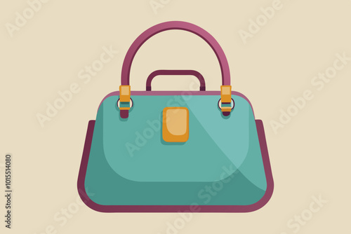  Ladies bag vector art illustration clipart design photo