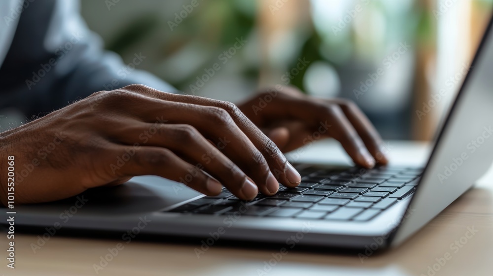 Remote Learning Engagement with Laptop for E-Learning and Online Webinars Digital Education Empowerment and Virtual Interaction in Modern Learning Environments