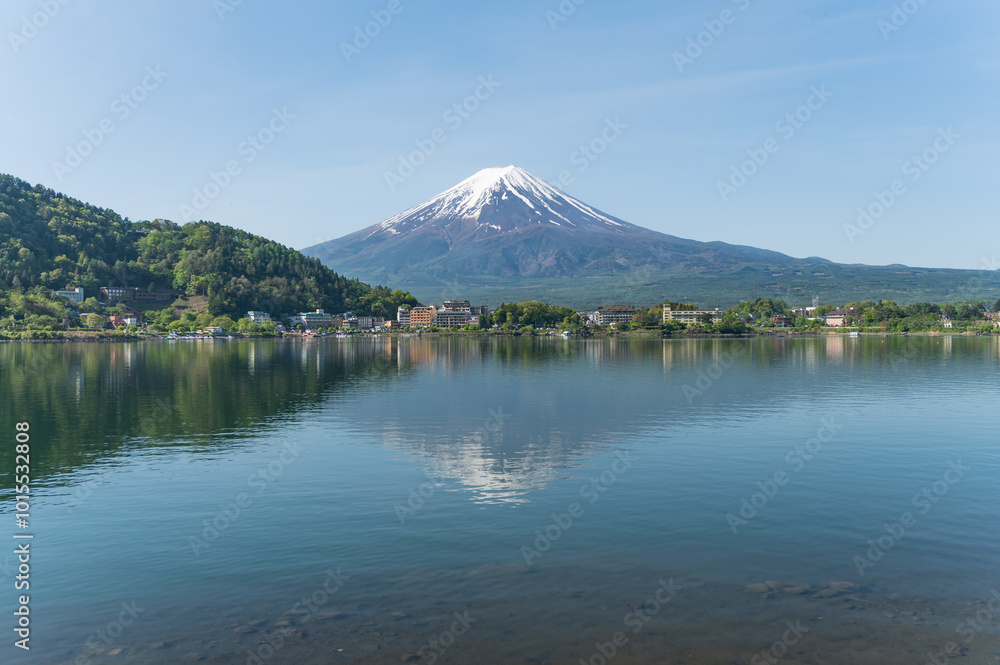 Obraz premium 富士山と河口湖