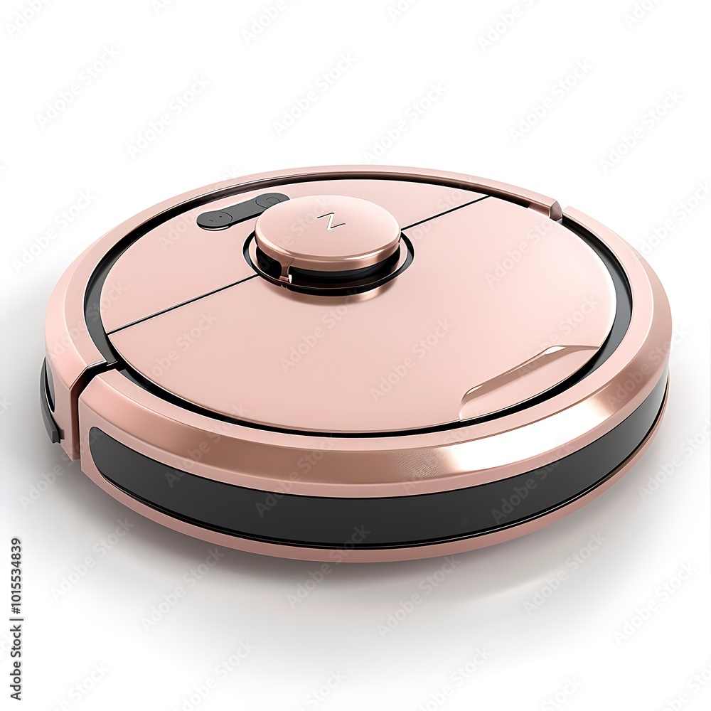 Robot vacuum cleaner isolated on white background Robot vacuum cleaner isolated on white background